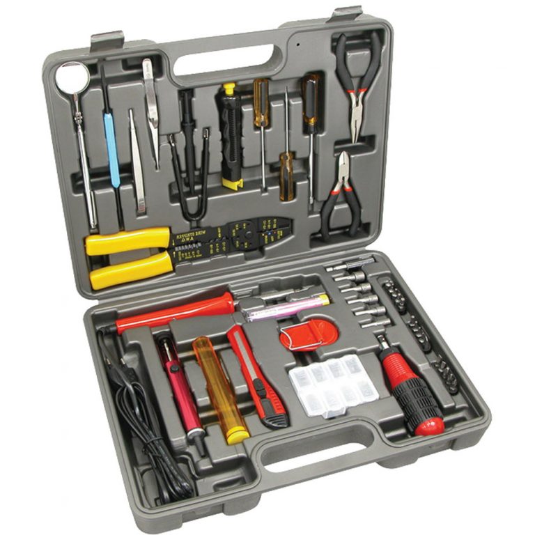 61PC ELECTRONIC TOOL KIT Quest Technology International