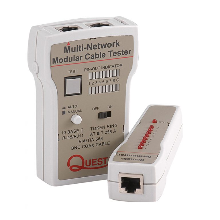 REMOTE LAN/COAX CABLE TESTER (ECONOMY) Quest Technology International